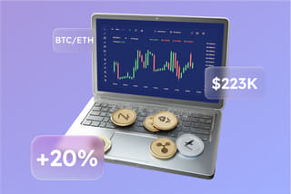 Représentation technologique d’un système de trading automatisé par IA sur Maple Capital